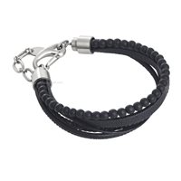 Bracciale Boccadamo Uomo in Acciaio ABR342N - ABR342N